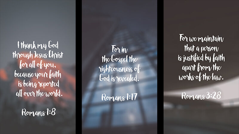 Romans: 31 Days Of Social Media Stories